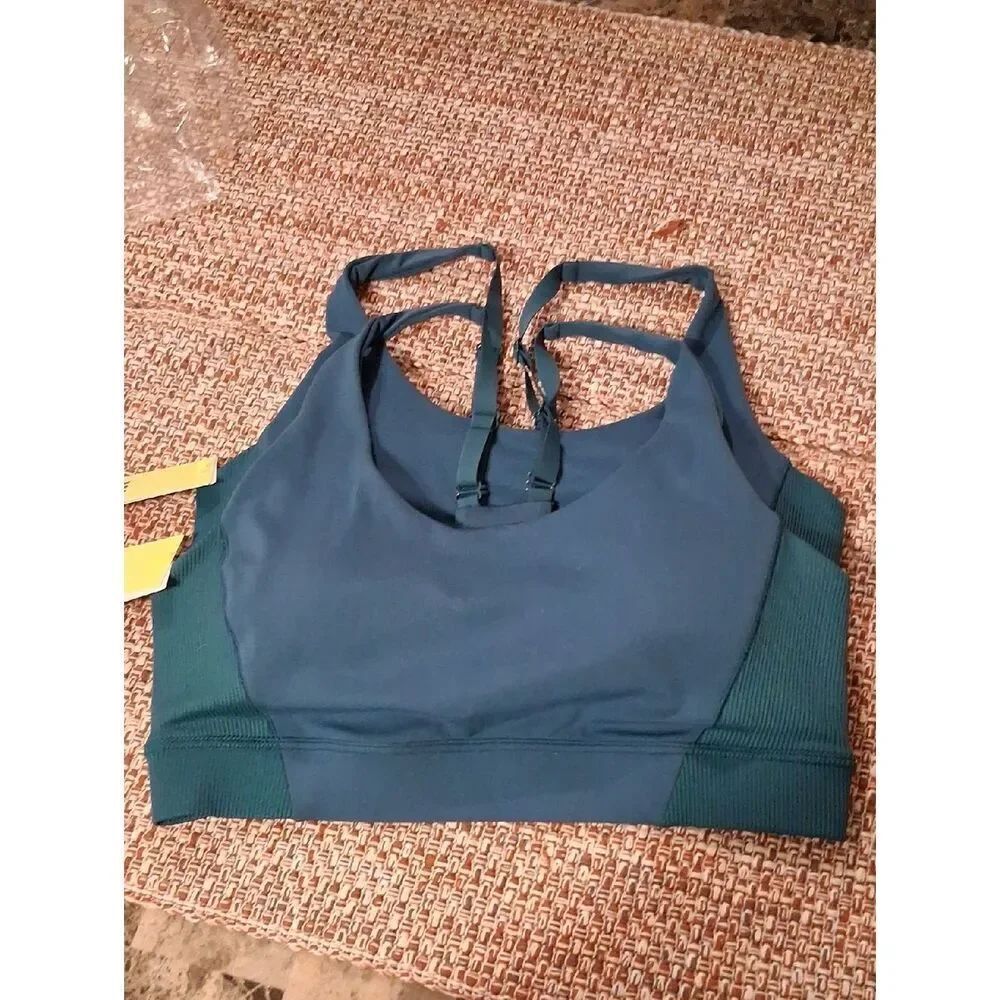 2 New All In Motion Sports Bra Medium New With Tags
